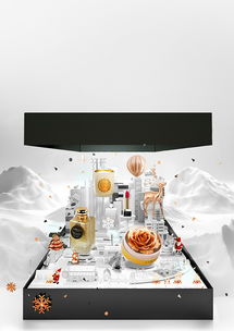 2018年雙十二圣誕節(jié)產品廣告c4d